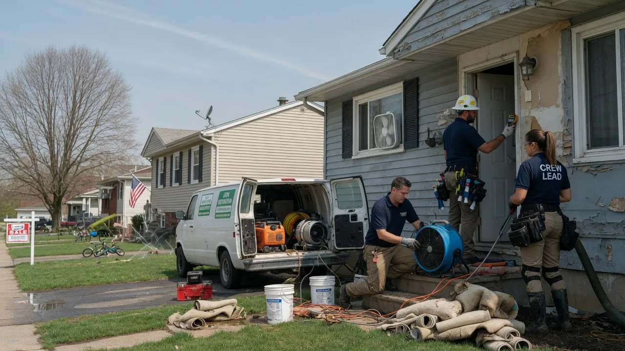 Flood Cleanup in Unionville Center, OH near me